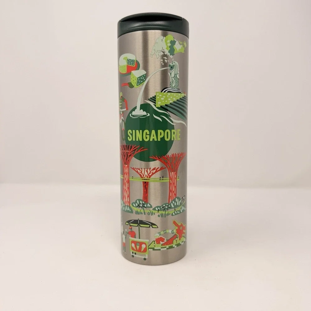 Starbucks Singapore Been There Series Stainless Steel Tumbler 16oz NEW